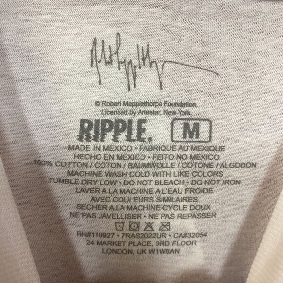 Robert Mapplethorpe 'Ajitto' Photo T-Shirt Medium - Picture 4 of 4